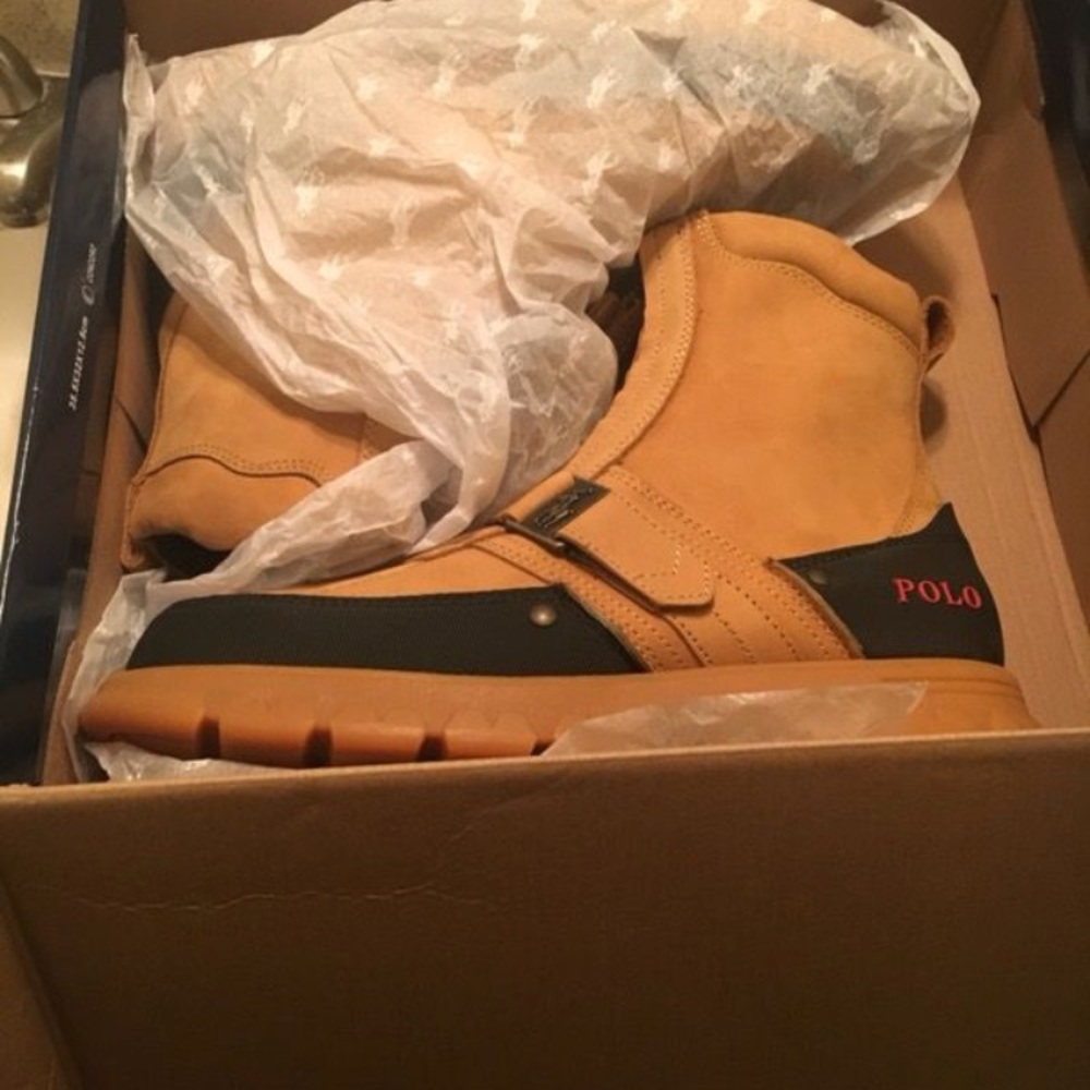 2 pair of new polo boots